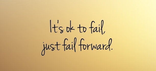 It's ok to fail